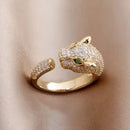 Bague Panthère Femme - Ajustable - bague