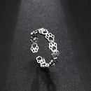 Bague Patte de Chat - ajustable - bague