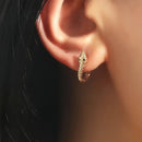 Boucle D’oreille Serpent Anneau - boucle d’oreille