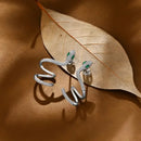 Boucle D’oreille Serpent Argent - boucle d’oreille