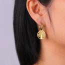 Boucles d’oreilles Pendantes arbre de Vie boucle d’oreille
