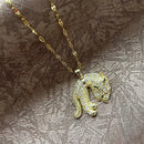Collier avec Panthère colliers