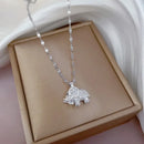 Collier avec Pendentif Éléphant colliers