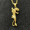 Collier Panthère Doré 50 cm colliers