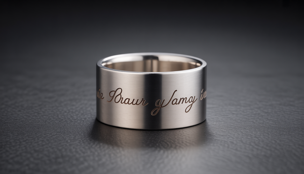 Peut On Faire Graver Une Bague En Acier