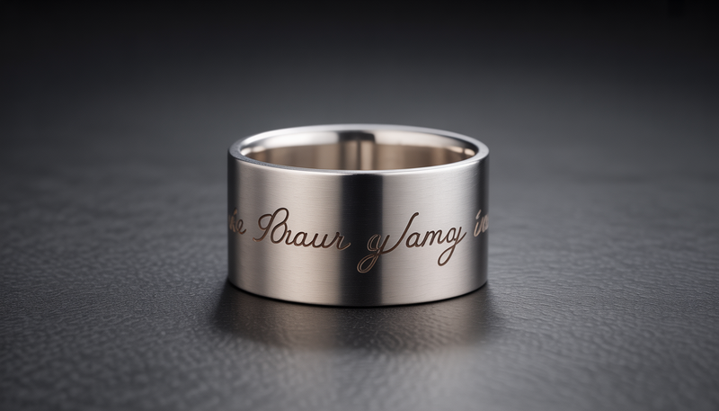 Peut On Faire Graver Une Bague En Acier