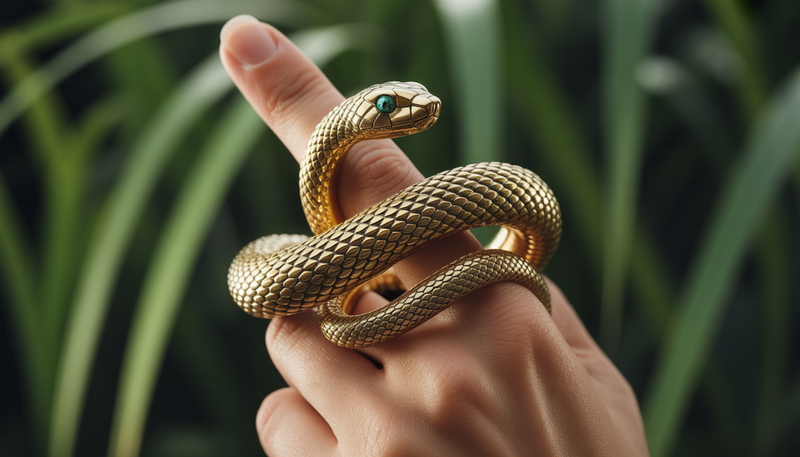 Que Signifie Un Serpent En Bague