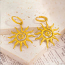 Boucles D'oreille Soleil