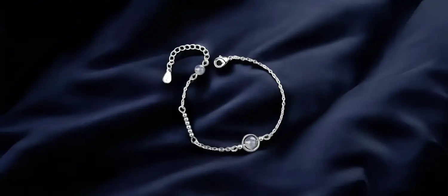 bracelet pierre de lune