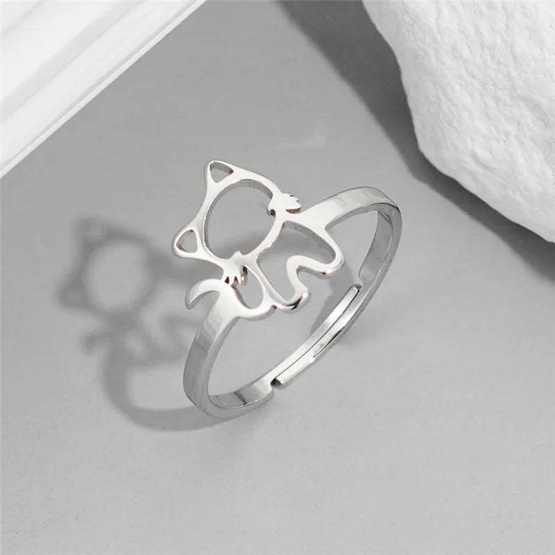 Bague avec Chat
