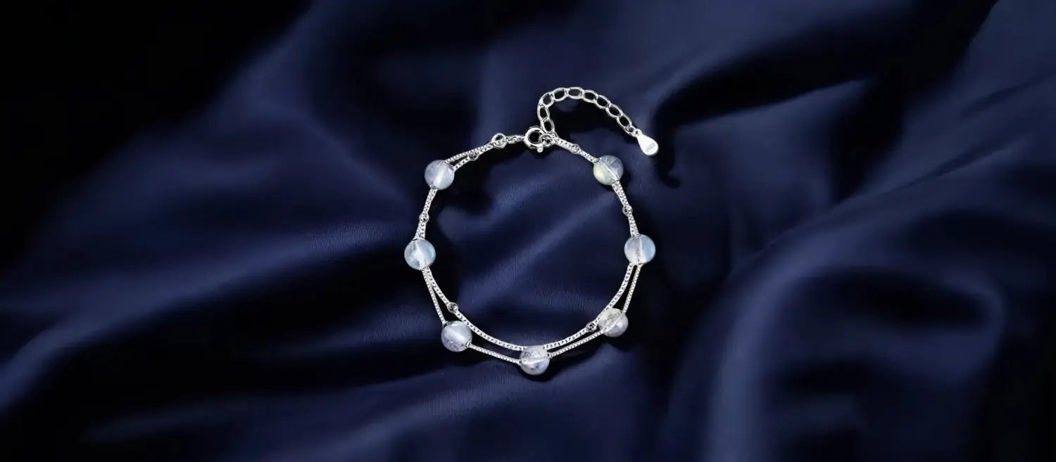 bracelet pierre de lune