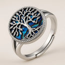 Bague Arbre de Vie en Argent - Ajustable - bague