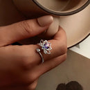 Bague Argent Fleur de Lotus - bague