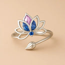Bague Argent Fleur de Lotus - bague