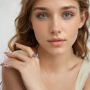 Bague Couple Papillon - Ajustable - bague