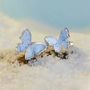 Bague Couple Papillon - Ajustable - bague