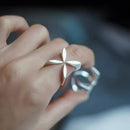 Bague Fleur Blanche - bague
