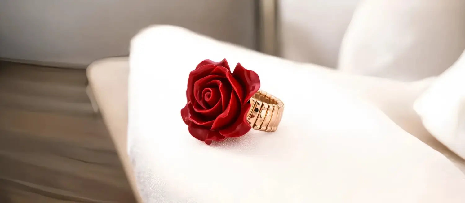bague fleur