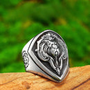 Bague Homme Tête de Lion bague