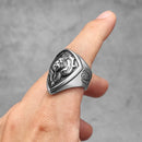 Bague Homme Tête de Lion bague