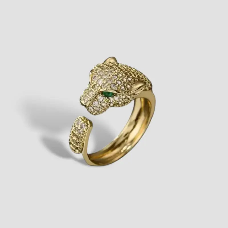 Bague Panthère Femme - Ajustable - bague