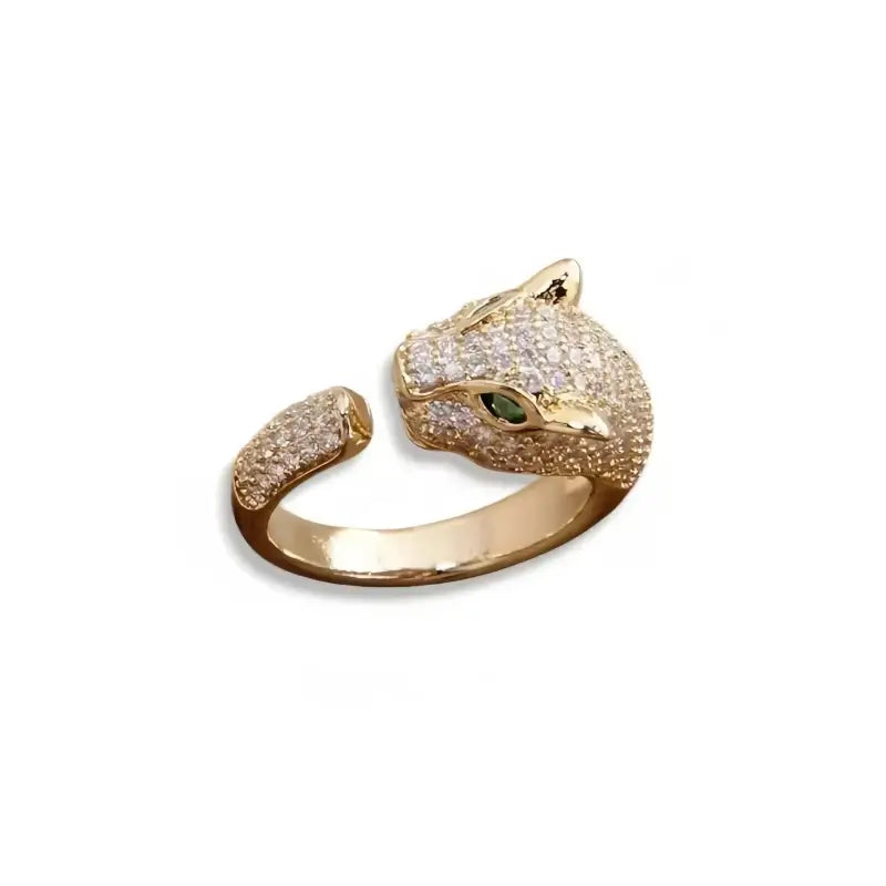 Bague Panthère Femme - Ajustable - bague