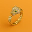 Bague Panthère Femme - Ajustable - bague