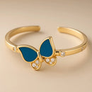 Bague Papillon Acier Inoxydable - bague