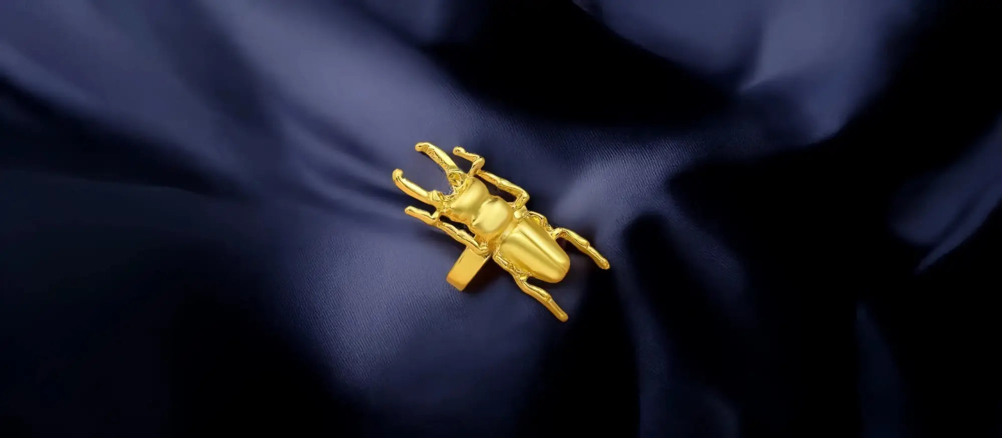 bague scarabée