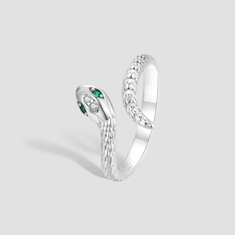 Bague Serpent Argent Femme - bague