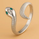 Bague Serpent Argent Femme - bague