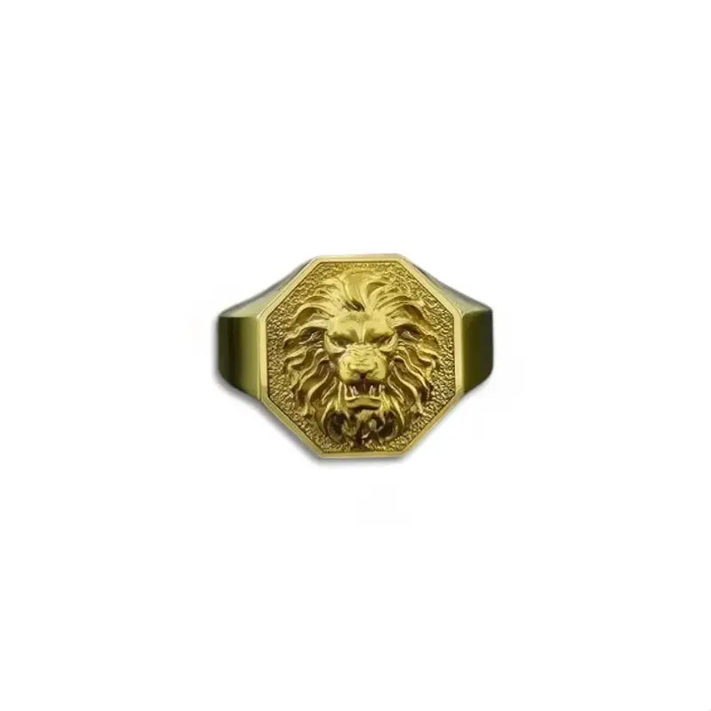 Bague Tête de Lion Homme - 67-68 - bague