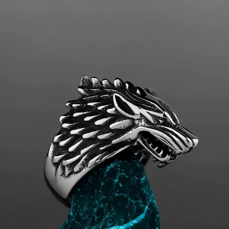 Bague Tête de Loup - bague