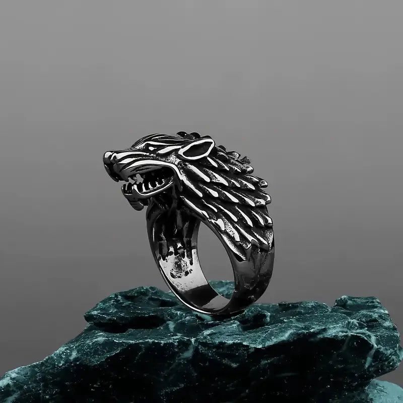 Bague Tête de Loup - bague