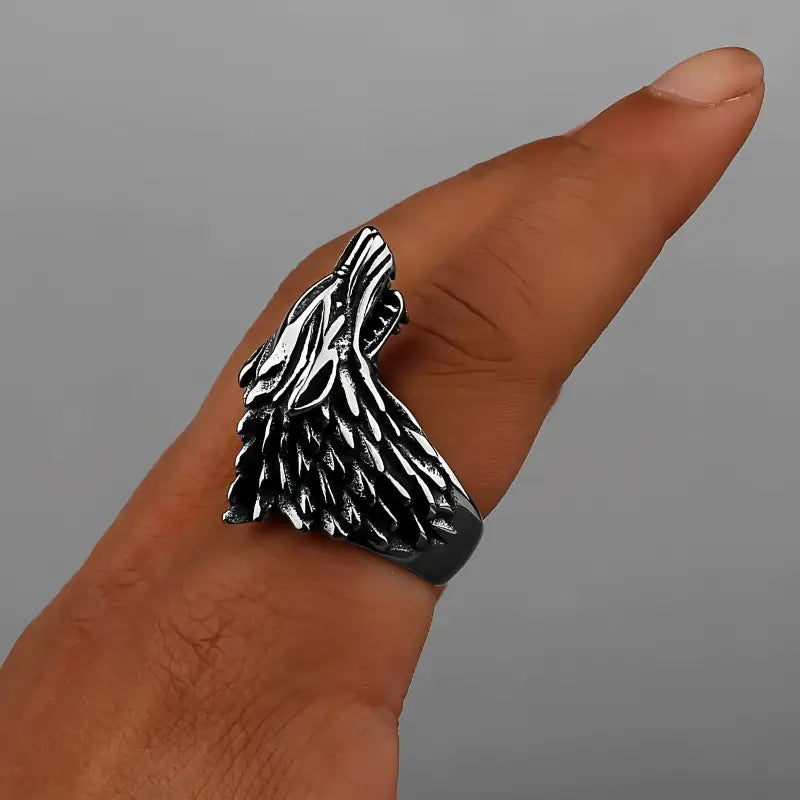 Bague Tête de Loup - bague