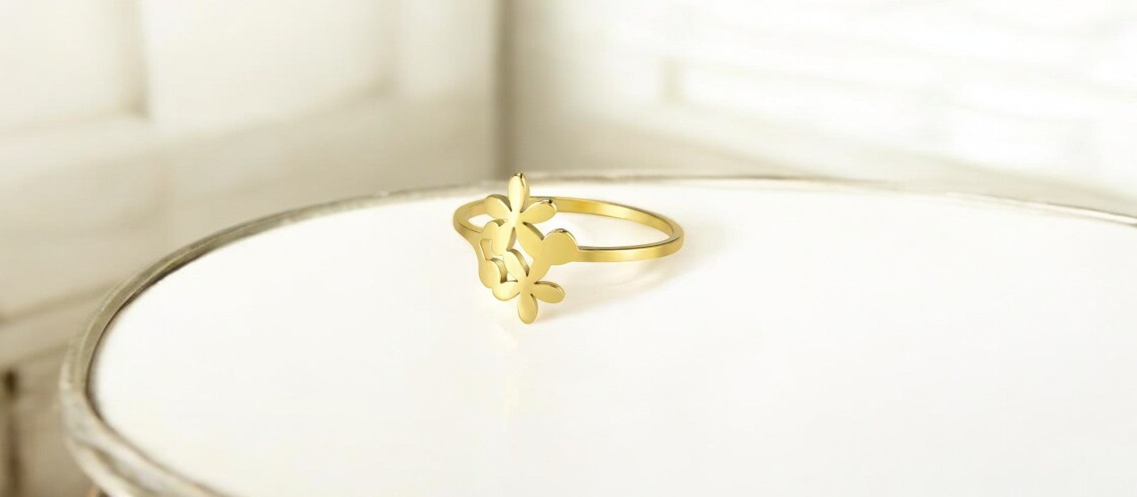 bague fleur