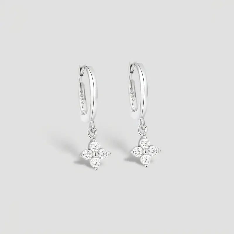 Boucle D’oreille avec Fleur - boucle d’oreille
