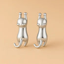 Boucle D’oreille Chat Femme - boucle d’oreille