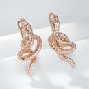 Boucle D’oreille en Forme de Serpent - boucle d’oreille