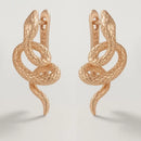 Boucle D’oreille en Forme de Serpent - boucle d’oreille
