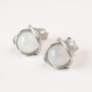 Boucle D’oreille Femme Pierre de Lune - boucle d’oreille