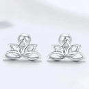 Boucle D’oreille Fleur de Lotus - boucle d’oreille