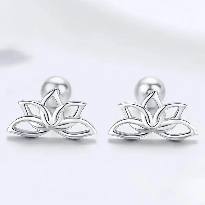 Boucle D’oreille Fleur de Lotus - boucle d’oreille