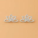 Boucle D’oreille Fleur de Lotus - boucle d’oreille