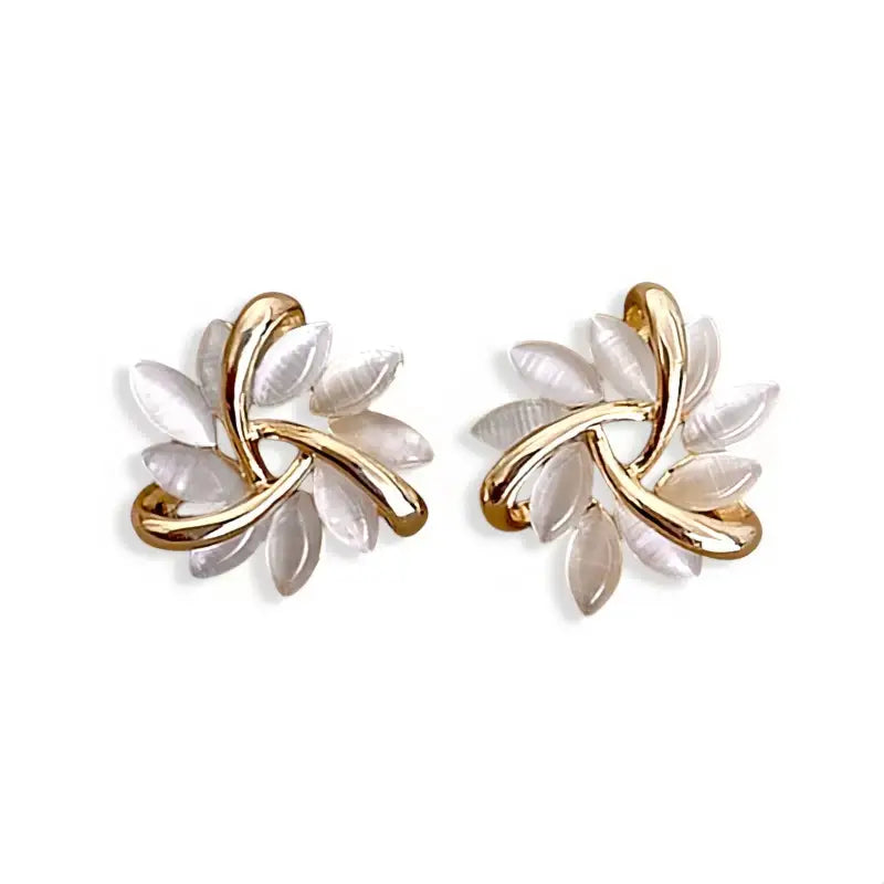 Boucle D’oreille Fleur Femme - boucle d’oreille