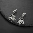 Boucle D’oreille Lotus Femme - boucle d’oreille