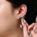 Boucle D’oreille Serpent Argent - boucle d’oreille