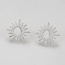 Boucle D’oreille Soleil Argent - boucle d’oreille