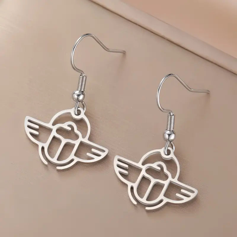 Boucles D’oreille Scarabée Egypte - boucle d’oreille