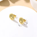 Boucles D’oreilles Arbre de Vie Dorée boucle d’oreille